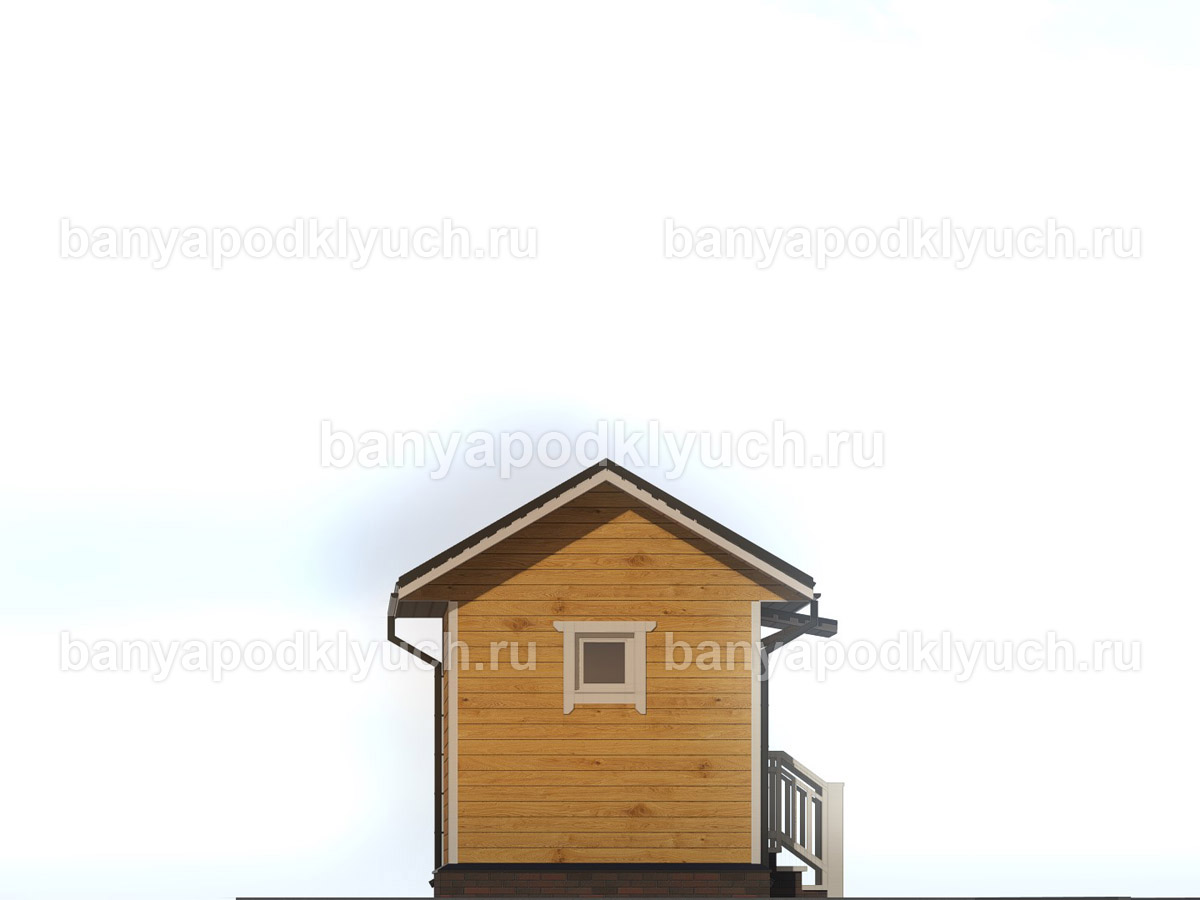 Баня из бруса 5x3 м Баня из бруса 5x3 м